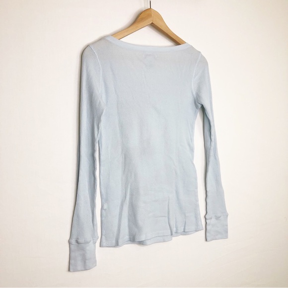 Lucky Brand Light Blue thermal, graphic, long sleeve T-shirt - Picture 8 of 9